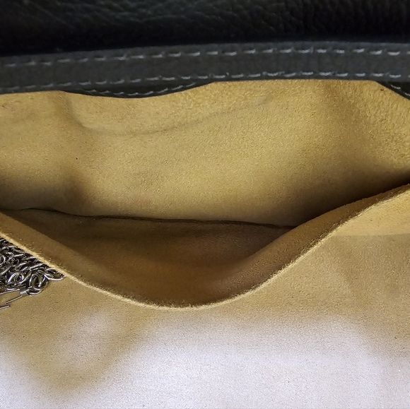 JIMMY CHOO Rosalie Grainy Calfskin Leather Satchel Bag - Picture 15 of 17